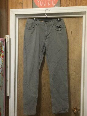 Van Heusen flex grayish pants  5pocket design waist is 16.5 inseam  is 30 inches